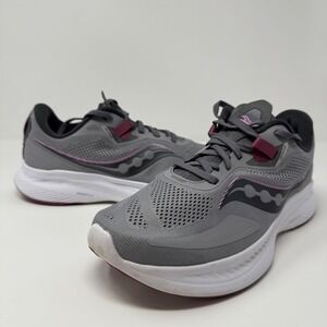 Saucony Guide 15 Shoes Size 9.5 Wide Alloy Quartz Colorway Athletic Gym Women's